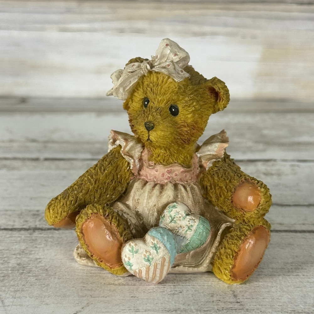 Cherished Teddies - Amy - Hearts Quilted With Love - 910732 - 1992